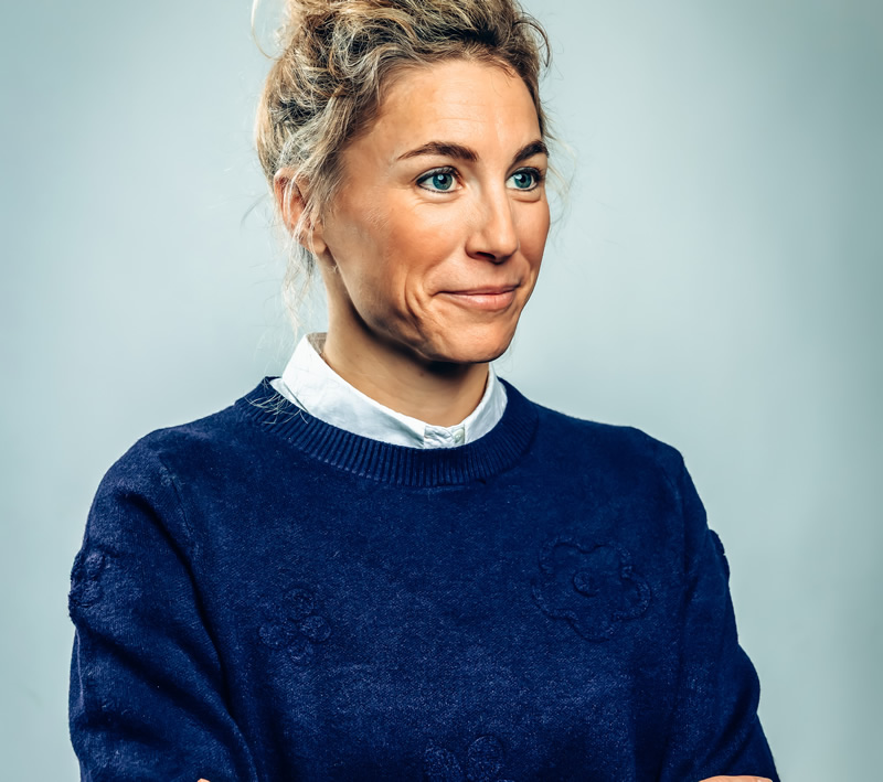 Portrait of Rahel Frey - Sporting Director and Professional Racing Driver